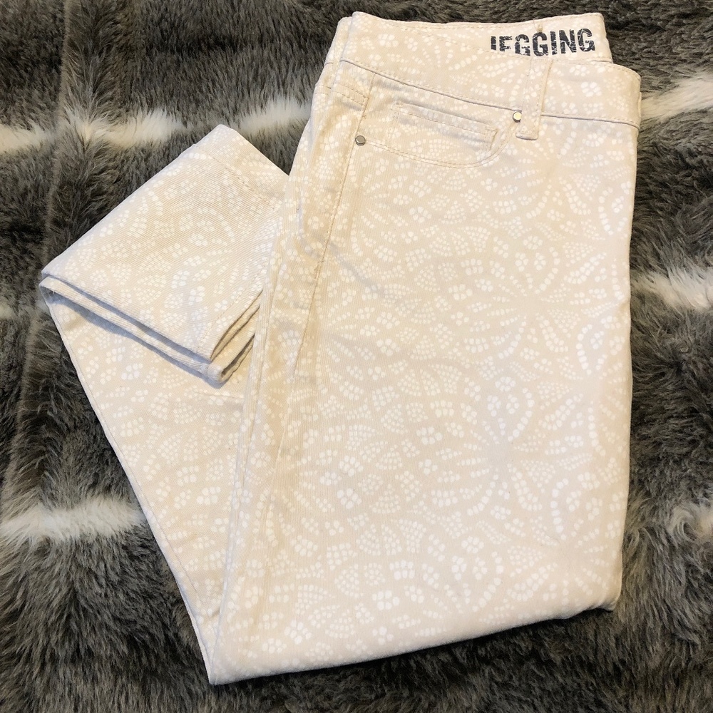 DNKY boho print jegging